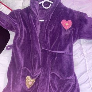 Girls purple robe